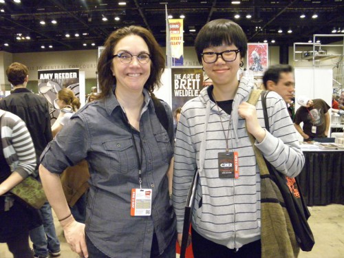 Barb Schulz and Jacklyn Heeyun Kim