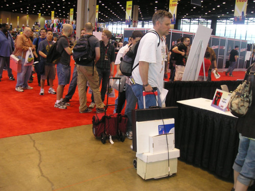 The line for Adam Hughes.