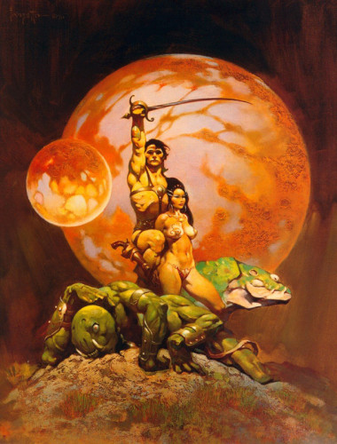 John Carter by Frank Frazetta
